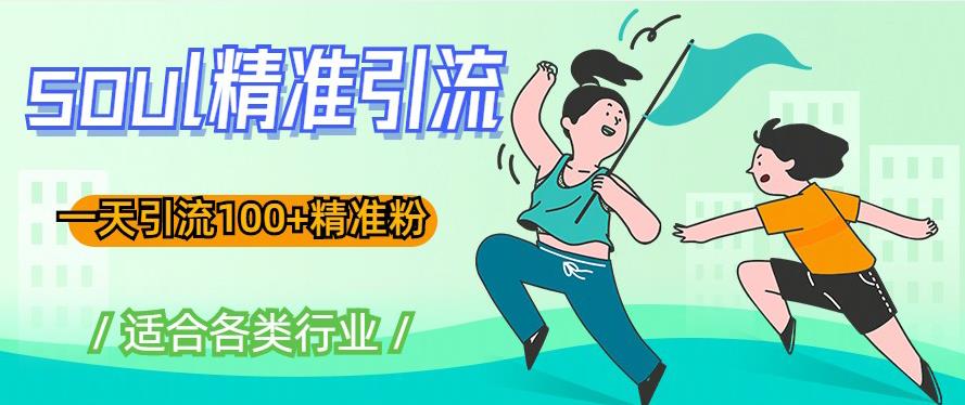 soul精准引流系列课程，一天引流100+精准粉，适合各类行业九峰网创-分享创业资讯-最新网络创业项目-分享最新赚钱项目九峰网创