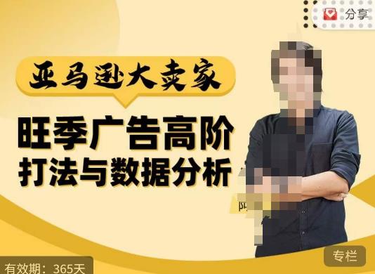 阿甘·亚马逊大卖家广告高阶打法与数据分析，走出传统广告误区；揭秘大卖惯用打法；数据驱动广告决策九峰网创-分享创业资讯-最新网络创业项目-分享最新赚钱项目九峰网创