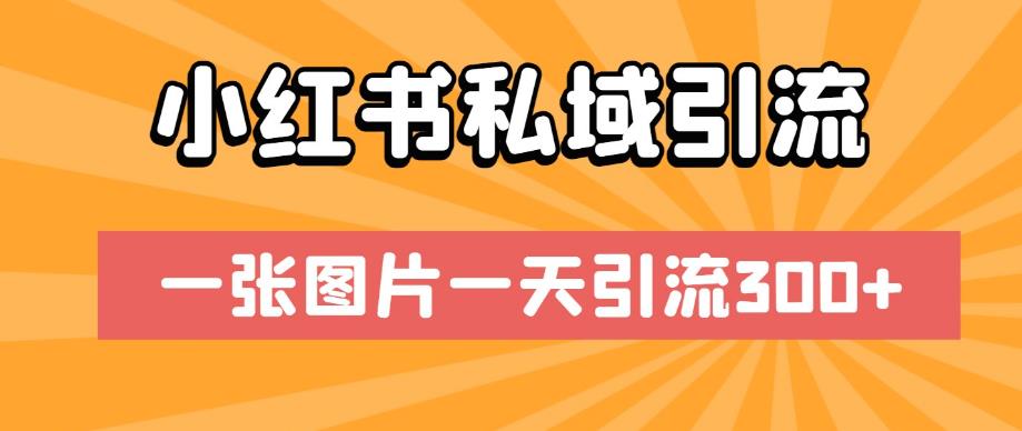 小红书私域引流，一张图片一天引流300+【揭秘】九峰网创-分享创业资讯-最新网络创业项目-分享最新赚钱项目九峰网创