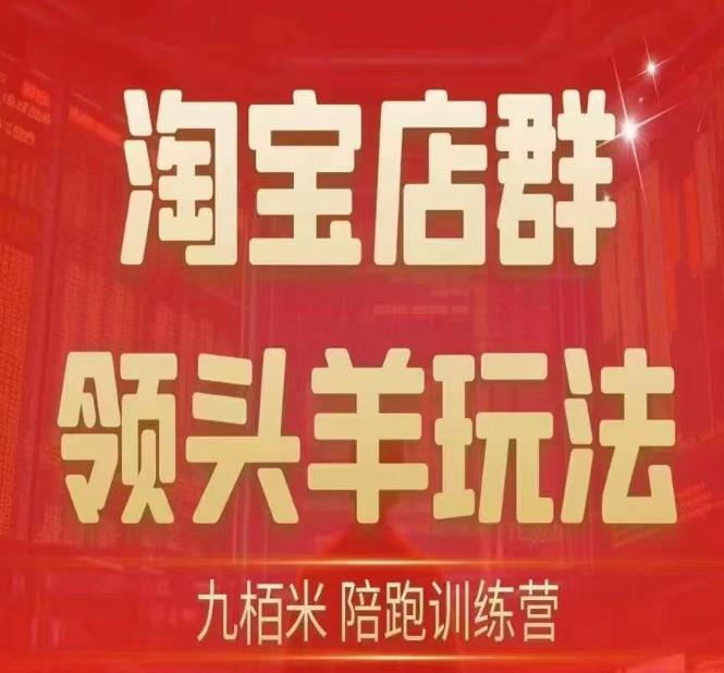 九栢米-淘宝店群领头羊玩法，教你整个淘宝店群领头羊玩法以及精细化/终极蓝海/尾销等内容九峰网创-分享创业资讯-最新网络创业项目-分享最新赚钱项目九峰网创