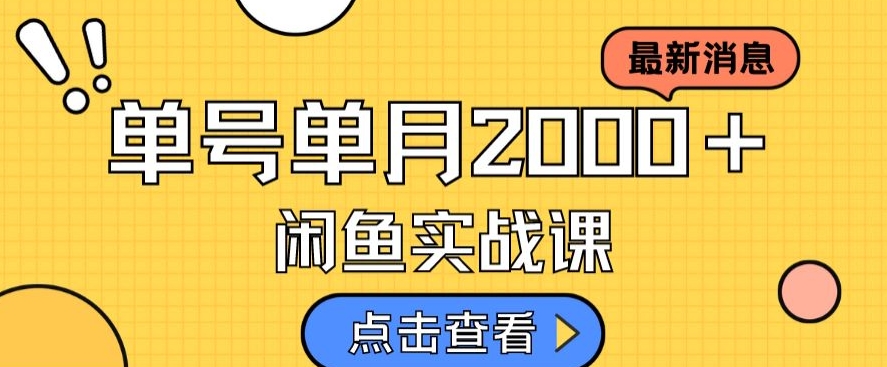 最新闲鱼日入500＋，虚拟资料变现喂饭级讲解九峰网创-分享创业资讯-最新网络创业项目-分享最新赚钱项目九峰网创