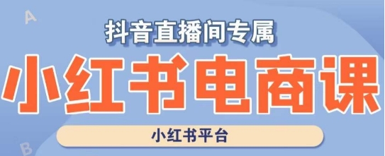 小红书电商高级运营课程，实操教学+案例分析九峰网创-分享创业资讯-最新网络创业项目-分享最新赚钱项目九峰网创