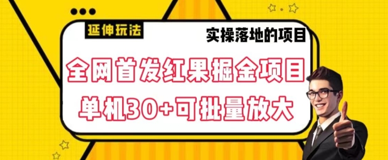 全网首发红果免费短剧掘金项目，单机30+可批量放大【揭秘】九峰网创-分享创业资讯-最新网络创业项目-分享最新赚钱项目九峰网创
