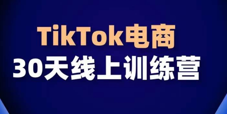 TikTok电商带货30天线上课，不可错过的全球流量洼地！九峰网创-分享创业资讯-最新网络创业项目-分享最新赚钱项目九峰网创