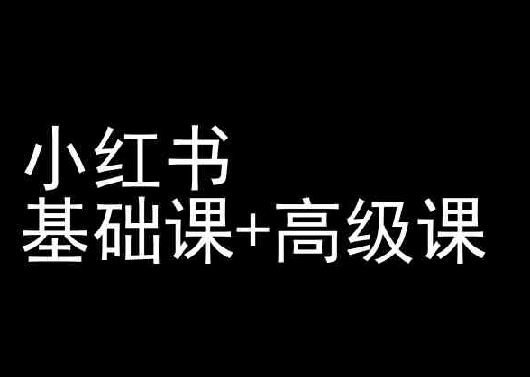 小红书基础课+高级课-小红书运营教程九峰网创-分享创业资讯-最新网络创业项目-分享最新赚钱项目九峰网创