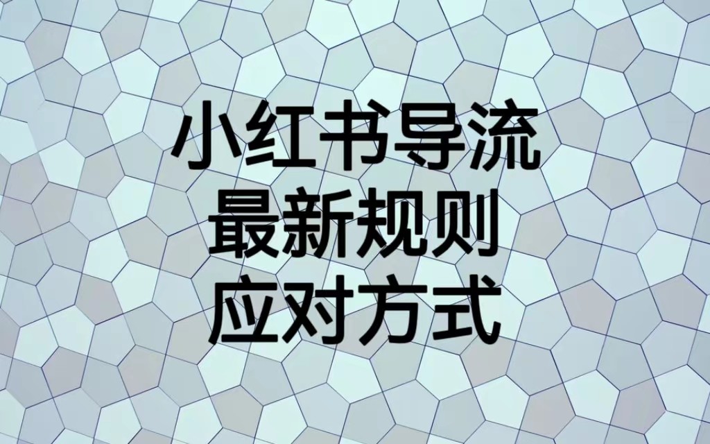 小红书导流最新规则应对方式，新规以后目前还可用的引流方式解读九峰网创-分享创业资讯-最新网络创业项目-分享最新赚钱项目九峰网创