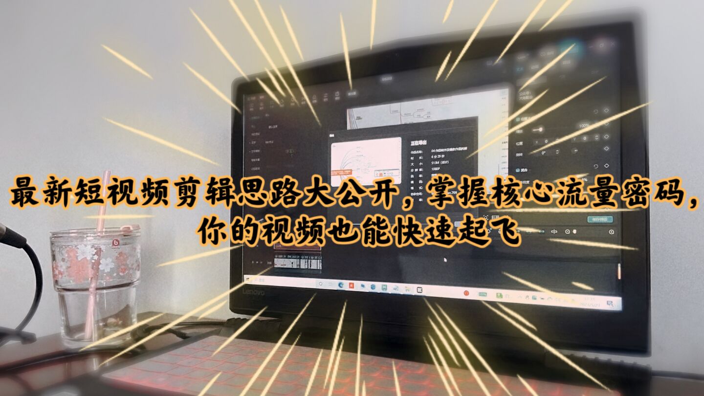 （6089期）最新短视频剪辑思路大公开，掌握核心流量密码，你的视频也能快速起飞九峰网创-分享创业资讯-最新网络创业项目-分享最新赚钱项目九峰网创