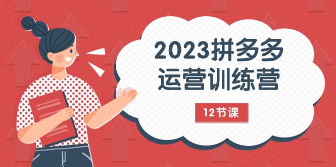 （7805期）2023拼多多运营训练营：流量底层逻辑，免费+付费流量玩法（12节课）九峰网创-分享创业资讯-最新网络创业项目-分享最新赚钱项目九峰网创
