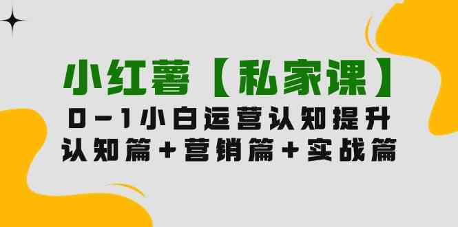 （9910期）小红薯【私家课】0-1玩赚小红书内容营销，认知篇+营销篇+实战篇（11节课）九峰网创-分享创业资讯-最新网络创业项目-分享最新赚钱项目九峰网创
