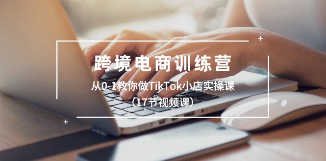（10946期）跨境电商训练营：从0-1教你做TikTok小店实操课（17节视频课）九峰网创-分享创业资讯-最新网络创业项目-分享最新赚钱项目九峰网创