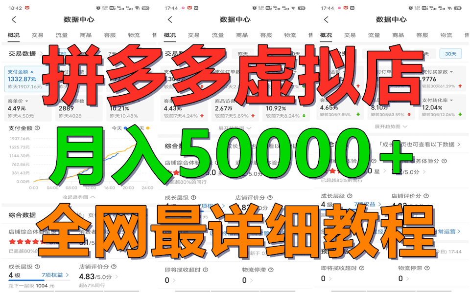拼多多虚拟电商训练营月入50000+你也行，暴利稳定长久，副业首选九峰网创-分享创业资讯-最新网络创业项目-分享最新赚钱项目九峰网创