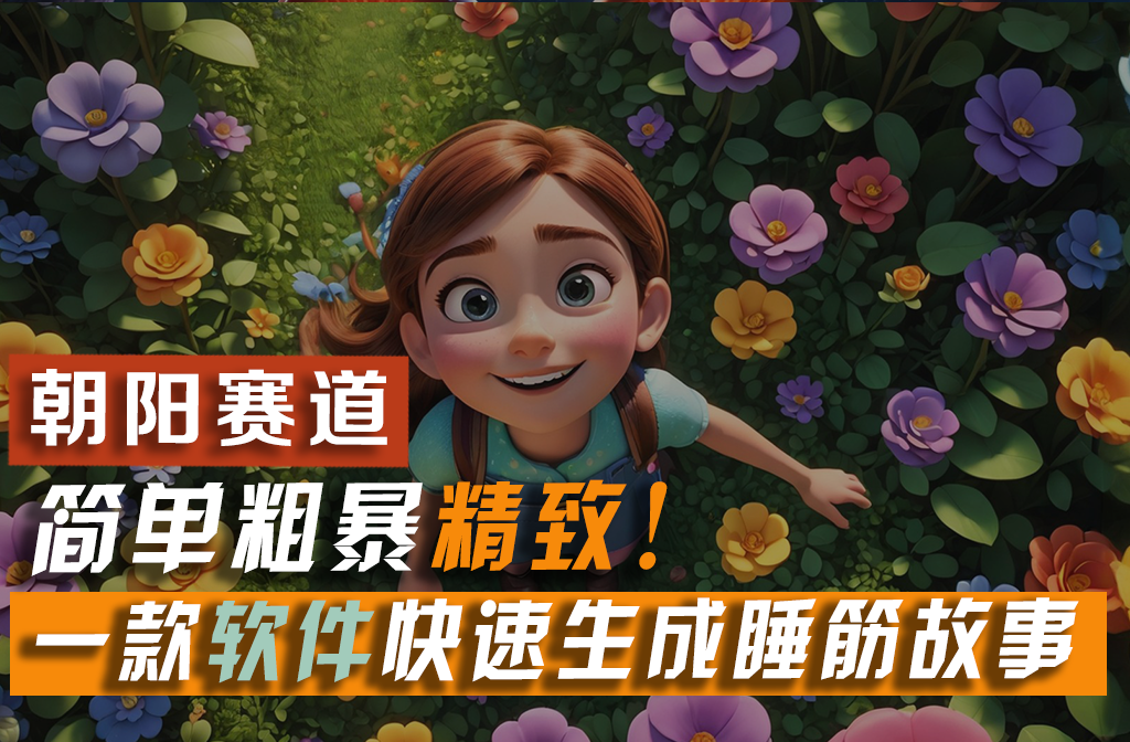 （11405期）利用一款软件5分钟一条爆款睡筋故事，简单粗暴精致！小白月入2w+九峰网创-分享创业资讯-最新网络创业项目-分享最新赚钱项目九峰网创